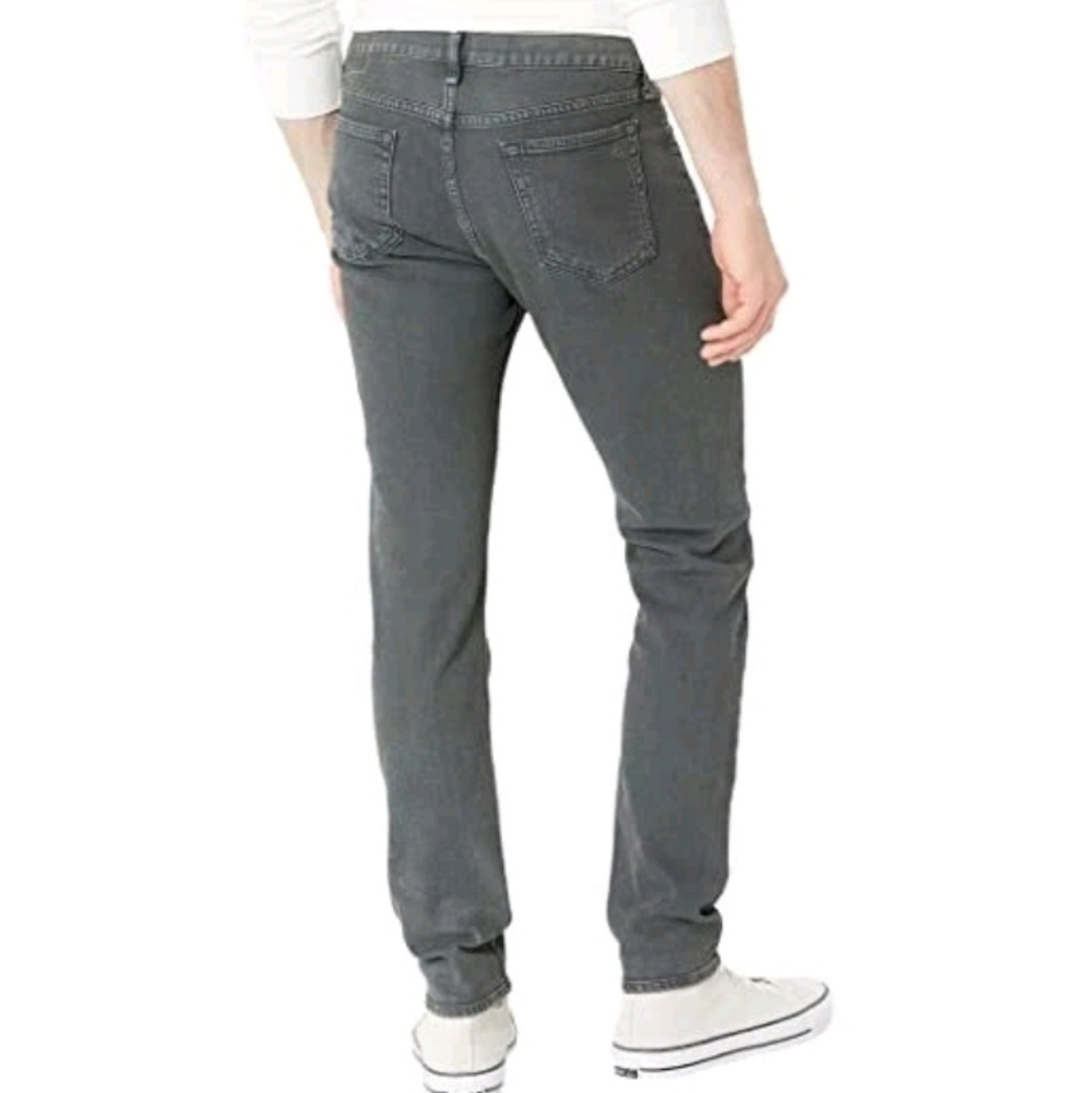 EUC $250 rag and bone slim fit 2 jeans Color siclen grey size 33 /30 - Picture 4 of 6
